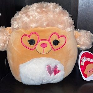 Jacinda Poodle Valentines Edition Squishmallow
